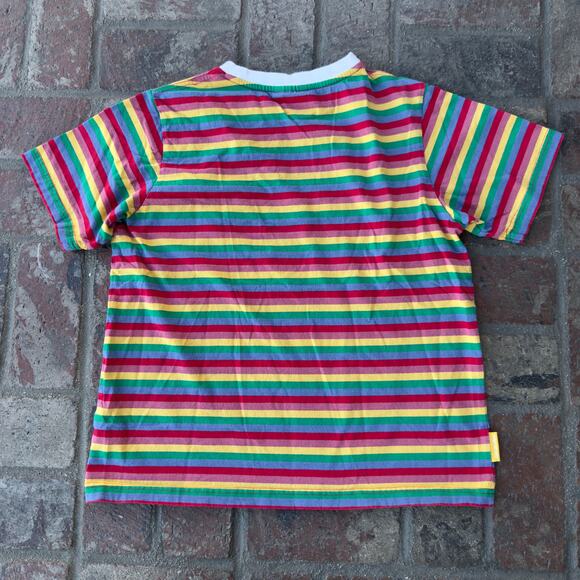The Original Santa Cruz Skateboards Striped Tee Shirt Size M Short Sleeve - Picture 6 of 7